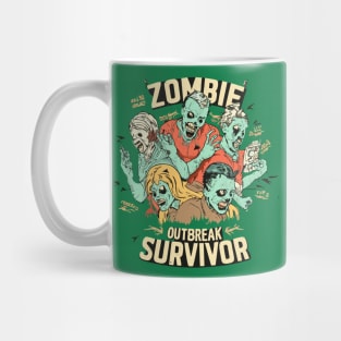 Zombie Outbreak Survivor Mug